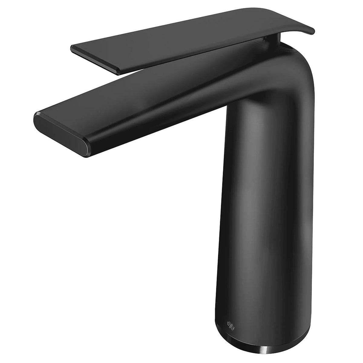 DXV Modulus Single Handle Vessel Bathroom Faucet with Lever Handle in Matte Black (D35120152.243)