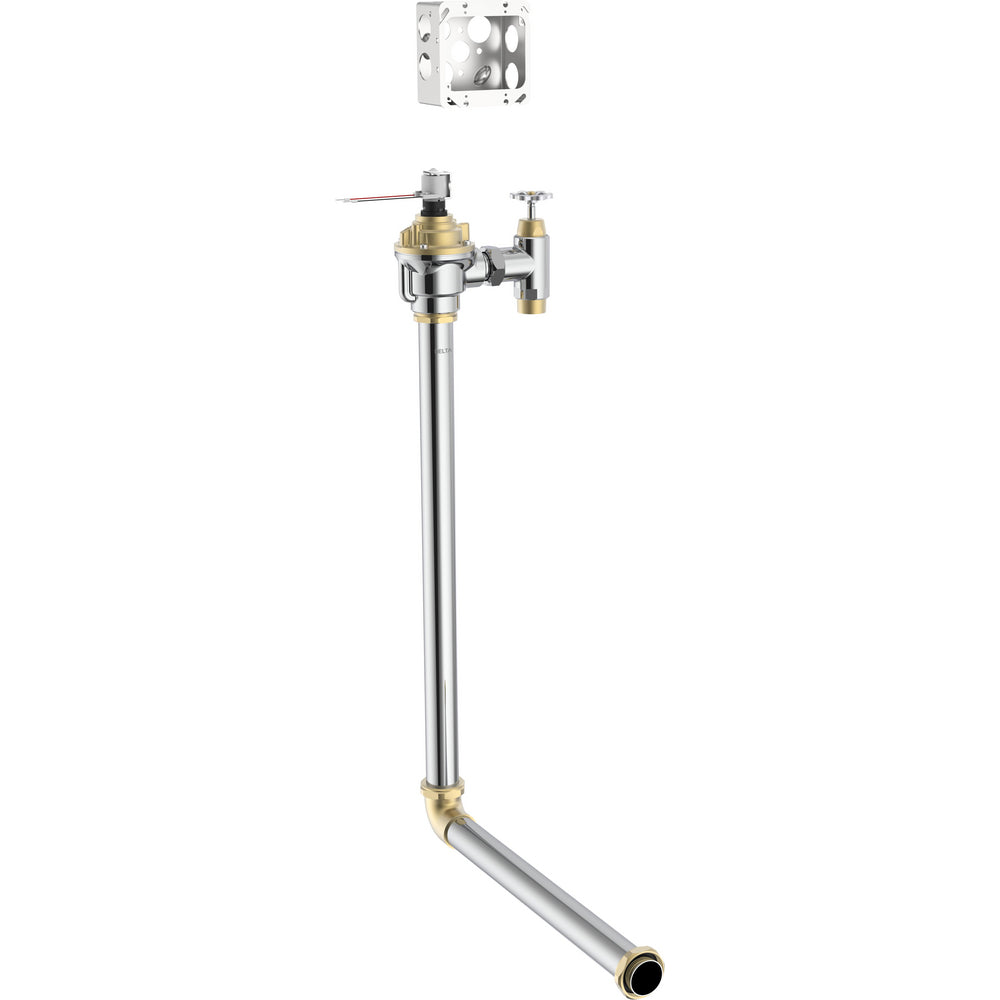 Delta Commercial 1600T6104ARI-48 E-Concealed Hardwire Flush Valve Rough-in