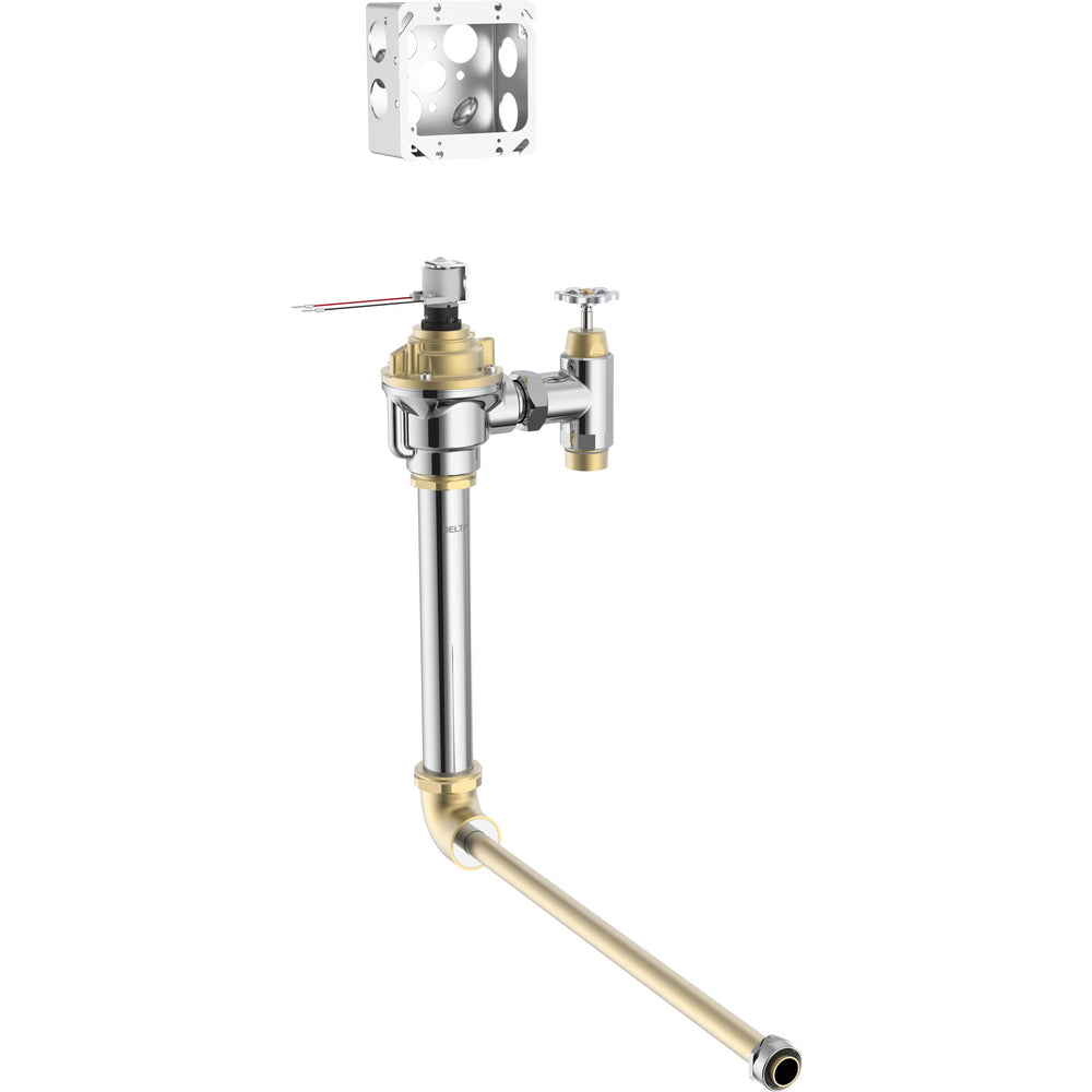 Delta Commercial 1600T6404ARI-05 Concealed Urinal Flush Valve Rough-in - Hardwire Operated
