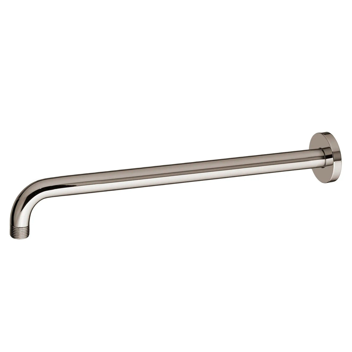 DXV Contemporary Right Angle 12 in. Shower Arm in Platinum Nickel (D35700312.150)