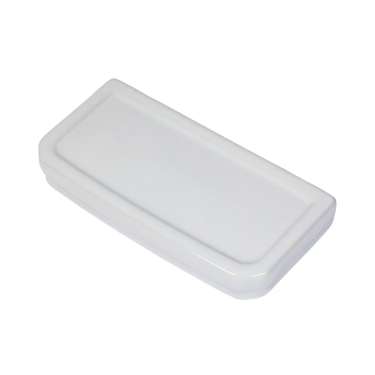 DXV Fitzgerald Toilet Tank Cover in Canvas White (735191-400.415)