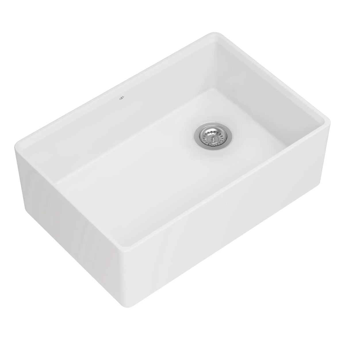 DXV Etre 30 in. Apron Kitchen Sink with Offset Drain in Canvas White (D21180SB3020.415)