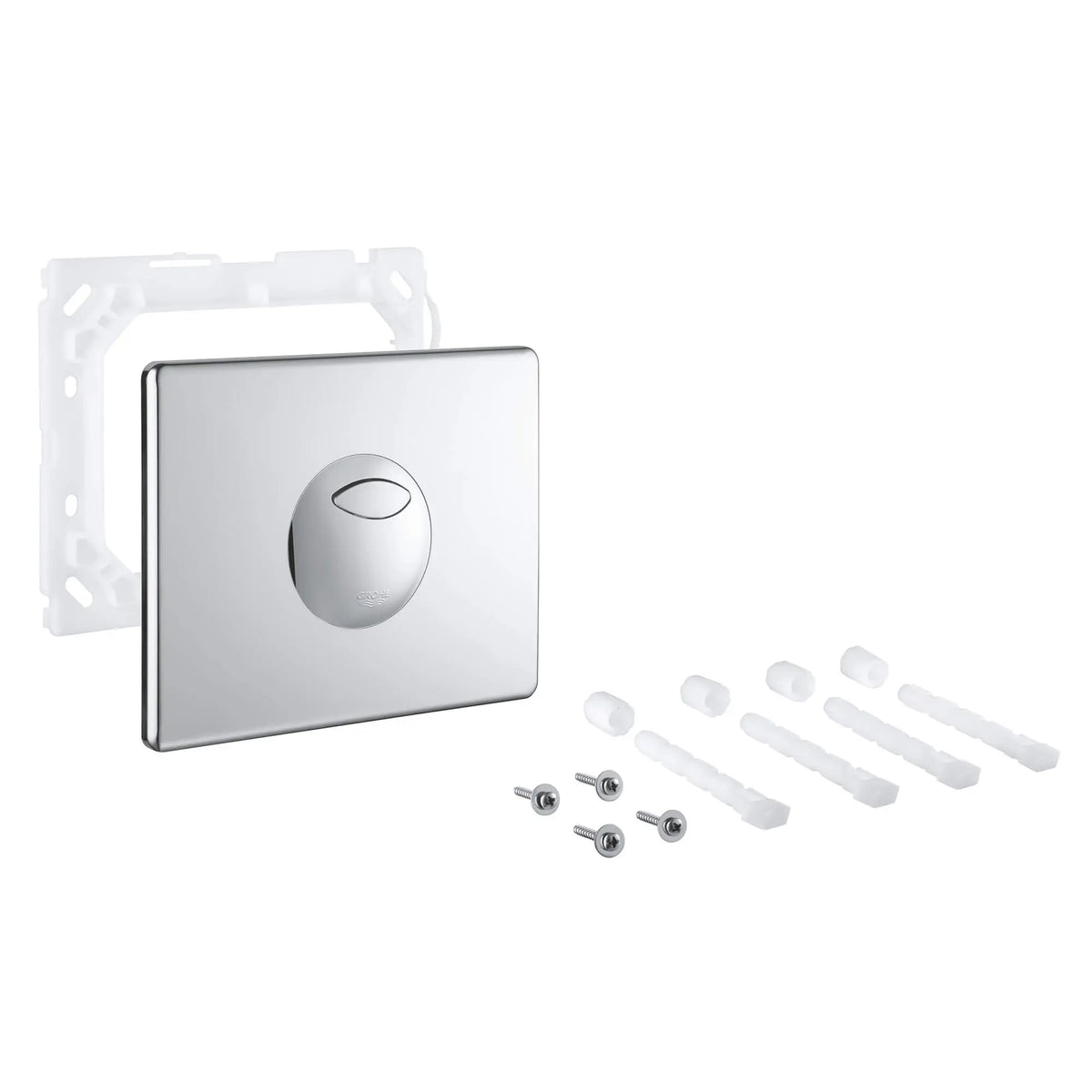 GROHE Skate Wall Plate 42303_0 - StarLight Chrome