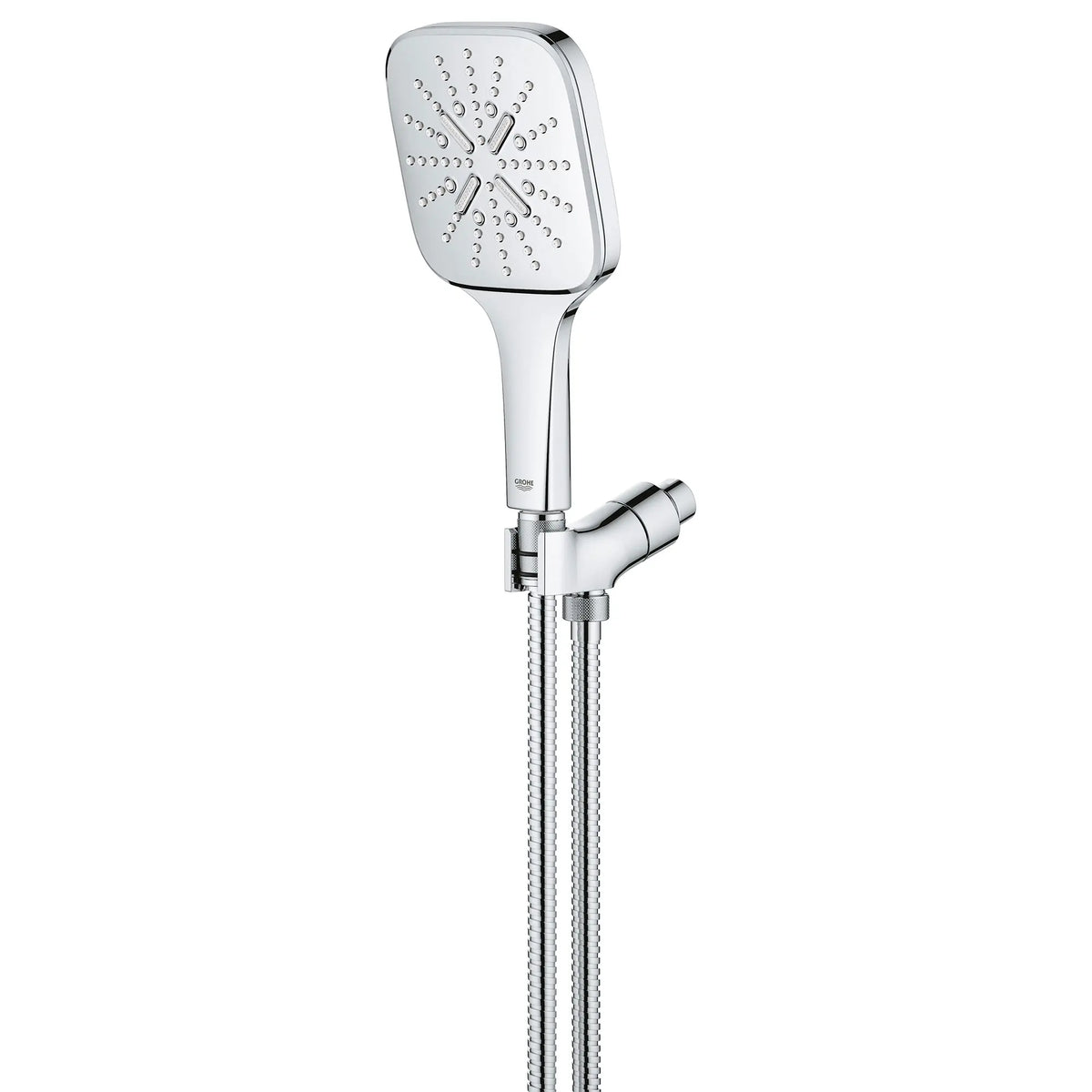 Grohe RAINSHOWER SMARTACTIVE HANDSHOWER SQUARE  Chrome 26605000 - StarLight Chrome