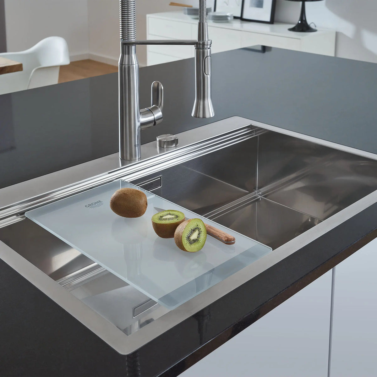 Grohe K7 OHM SINK PROFI-SPRAY US  Supersteel 32951DC0 - SuperSteel