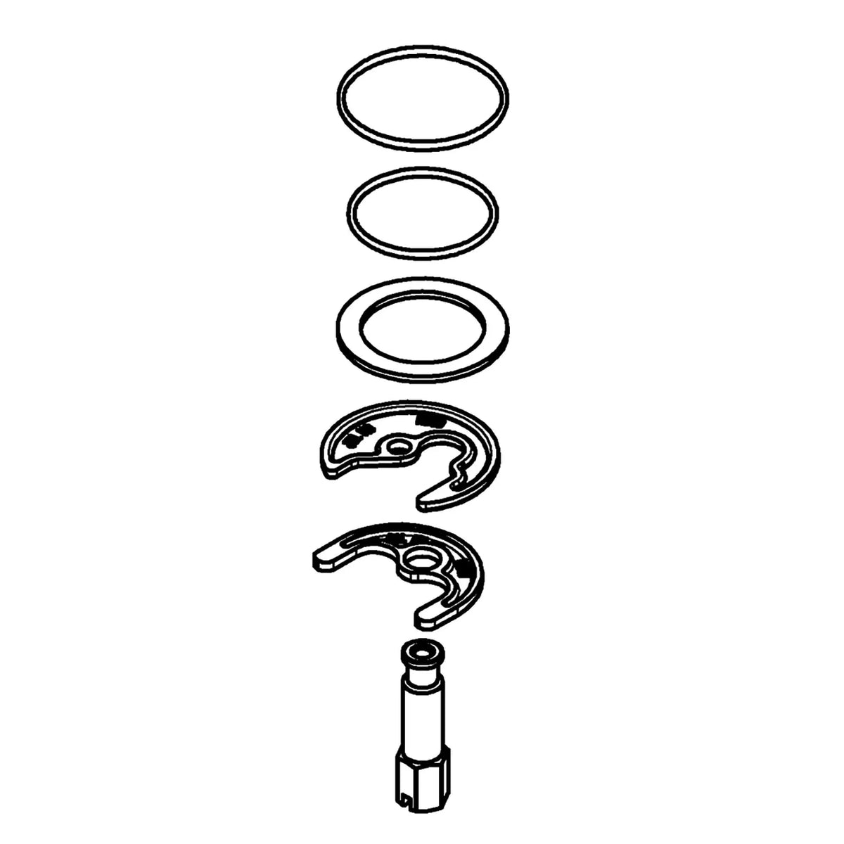GROHE Mounting Set - StarLight Chrome