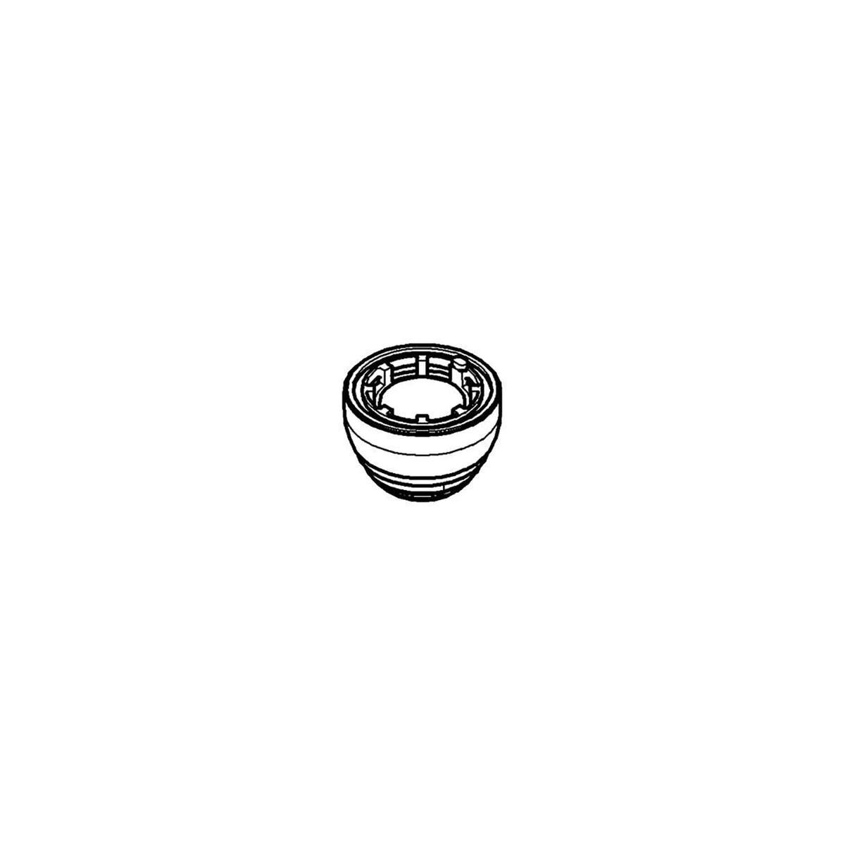 GROHE Spray Face Plate 45130_0 - StarLight Chrome
