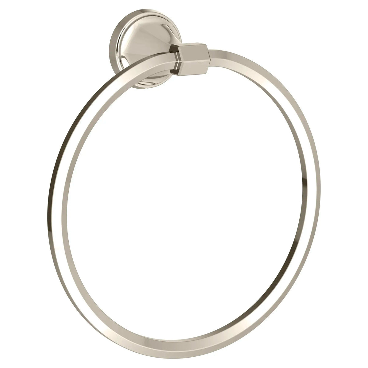 DXV Fitzgerald Towel Ring in Platinum Nickel (D35160190.150)