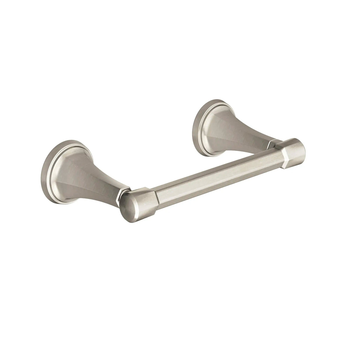 DXV Fitzgerald Pivoting Toilet Paper Holder in Brushed Nickel (D35160230.144)