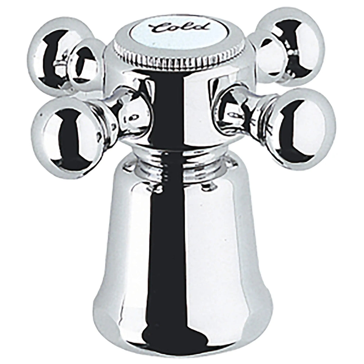 GROHE Arabesque Cross Handles - StarLight Chrome