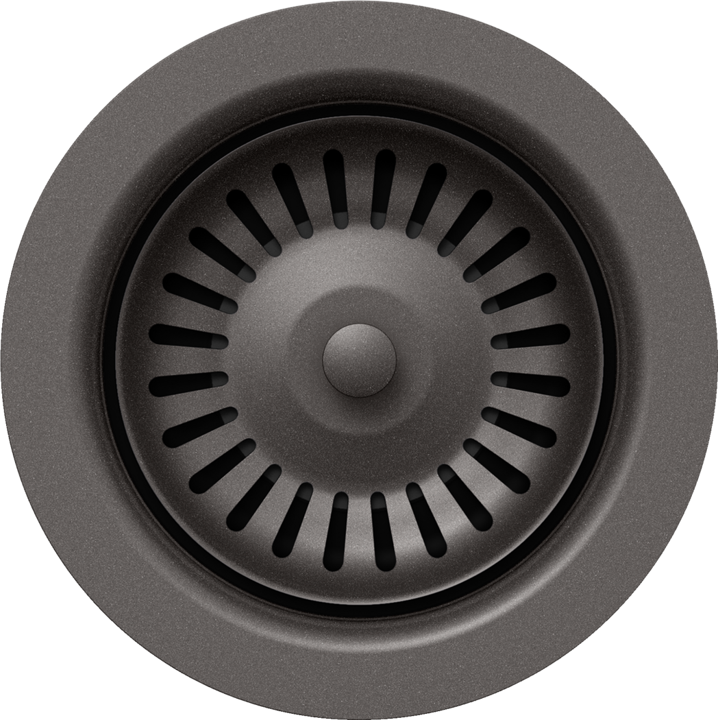 Blanco Metal Basket Strainer in SILGRANIT Colours in Cinder