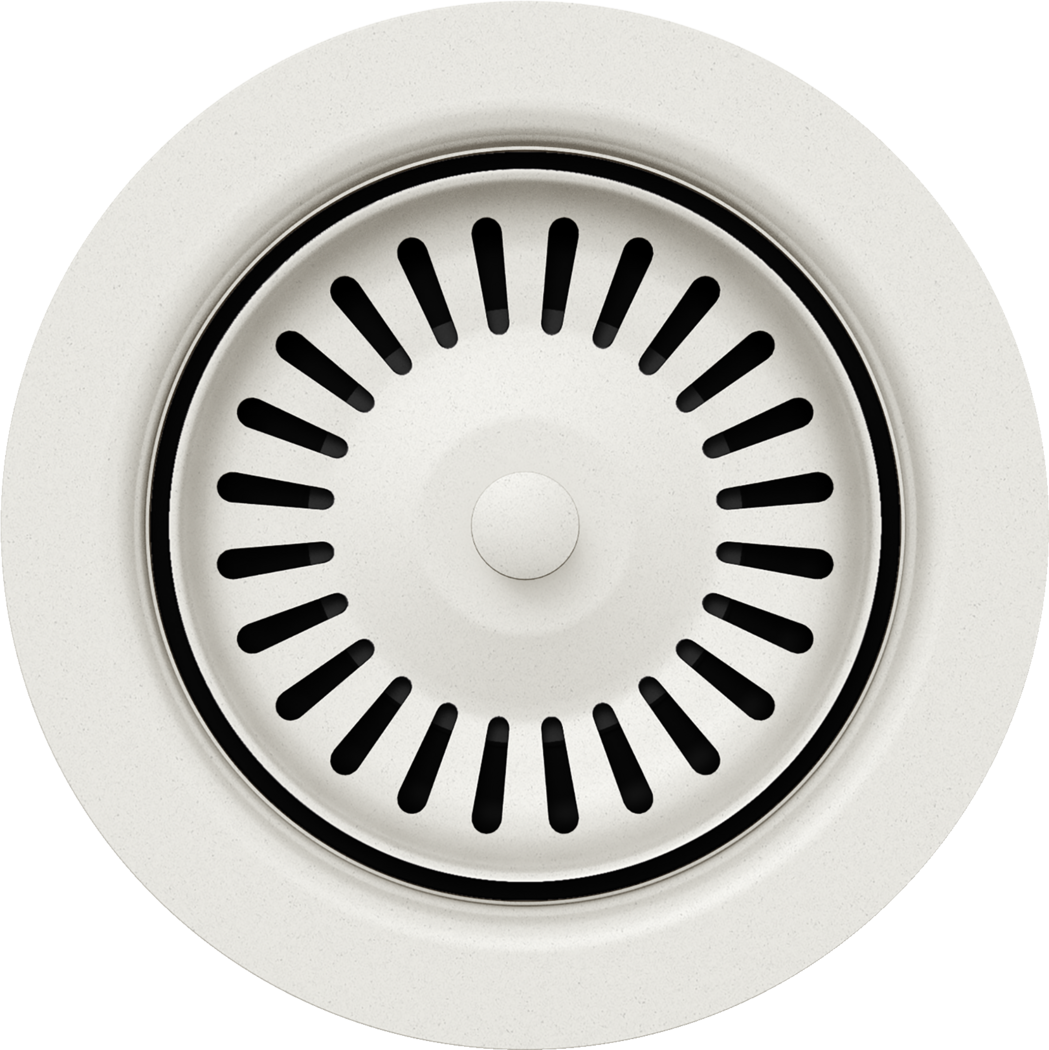 Blanco Metal Basket Strainer in SILGRANIT Colours in White