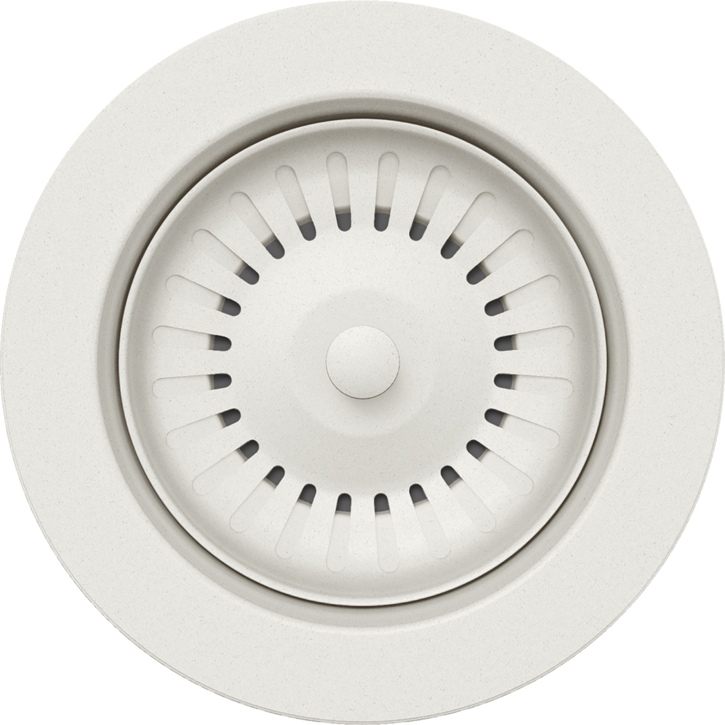 Blanco Metal Waste Flange in SILGRANIT Colours in White
