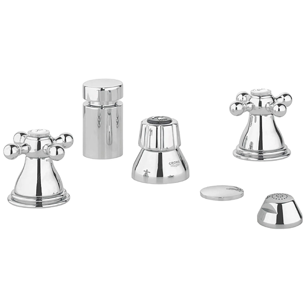 GROHE Cross Handle - StarLight Chrome