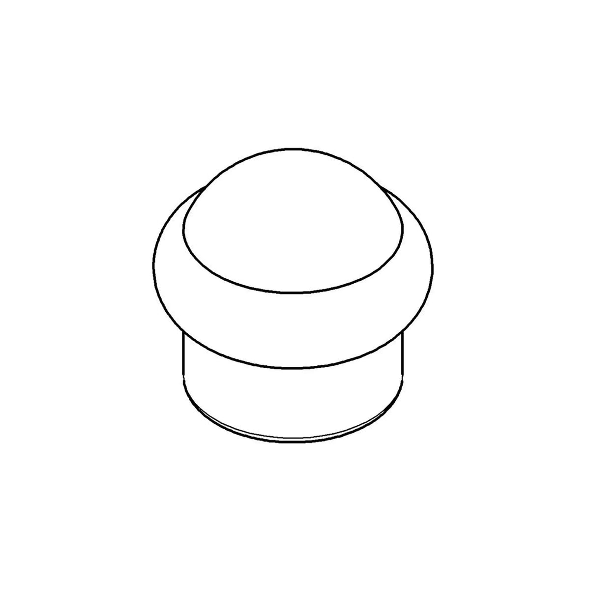 GROHE Diverter Knob 45816_0 - Brushed Nickel
