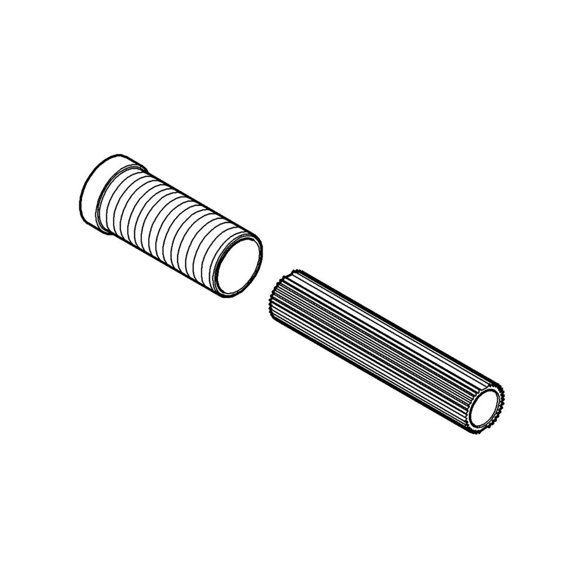 GROHE Extension For Spindle 45988_0 - StarLight Chrome