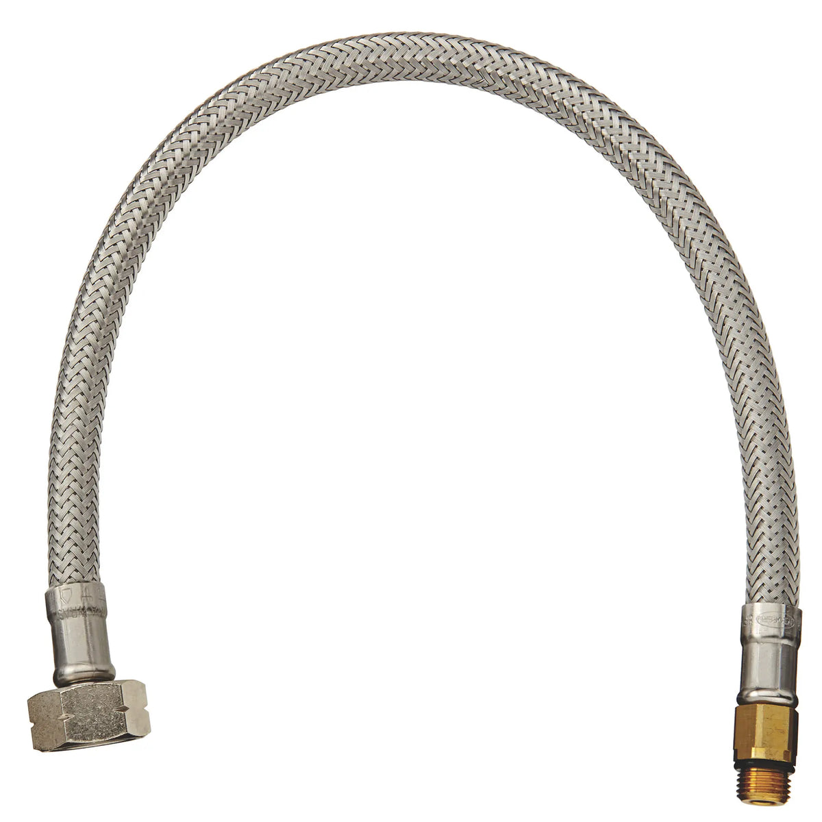 GROHE Flexible Connector (3/8" X 5/8" X 13-3/4") - StarLight Chrome