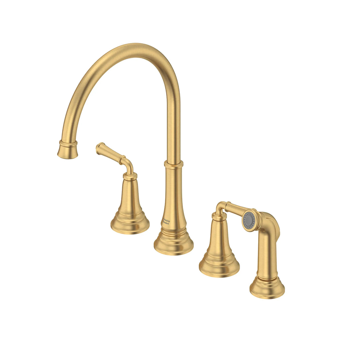 American Standard Delancey 2-Handle Widespread Kitchen Faucet 1.5 gpm/5.7 L/min With Side Spray