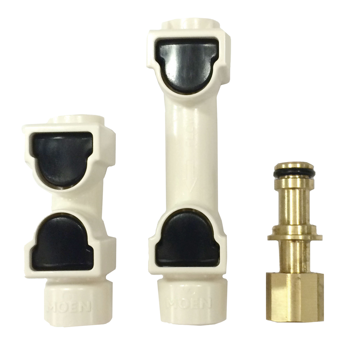 Moen Side Spray Adapter Kit (External Thread Faucets) 168665 in Chrome (168665)