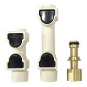 Moen Side Spray Adapter Kit (External Thread Faucets) 168665 in Chrome (168665)