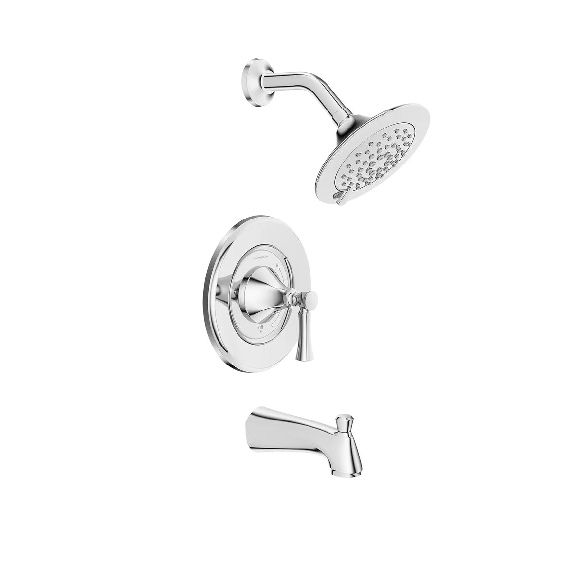 American Standard Chancellor 1.8 GPM Tub and Shower Trim Kit with Ceramic Disc Valve Cartridge and Lever Handle