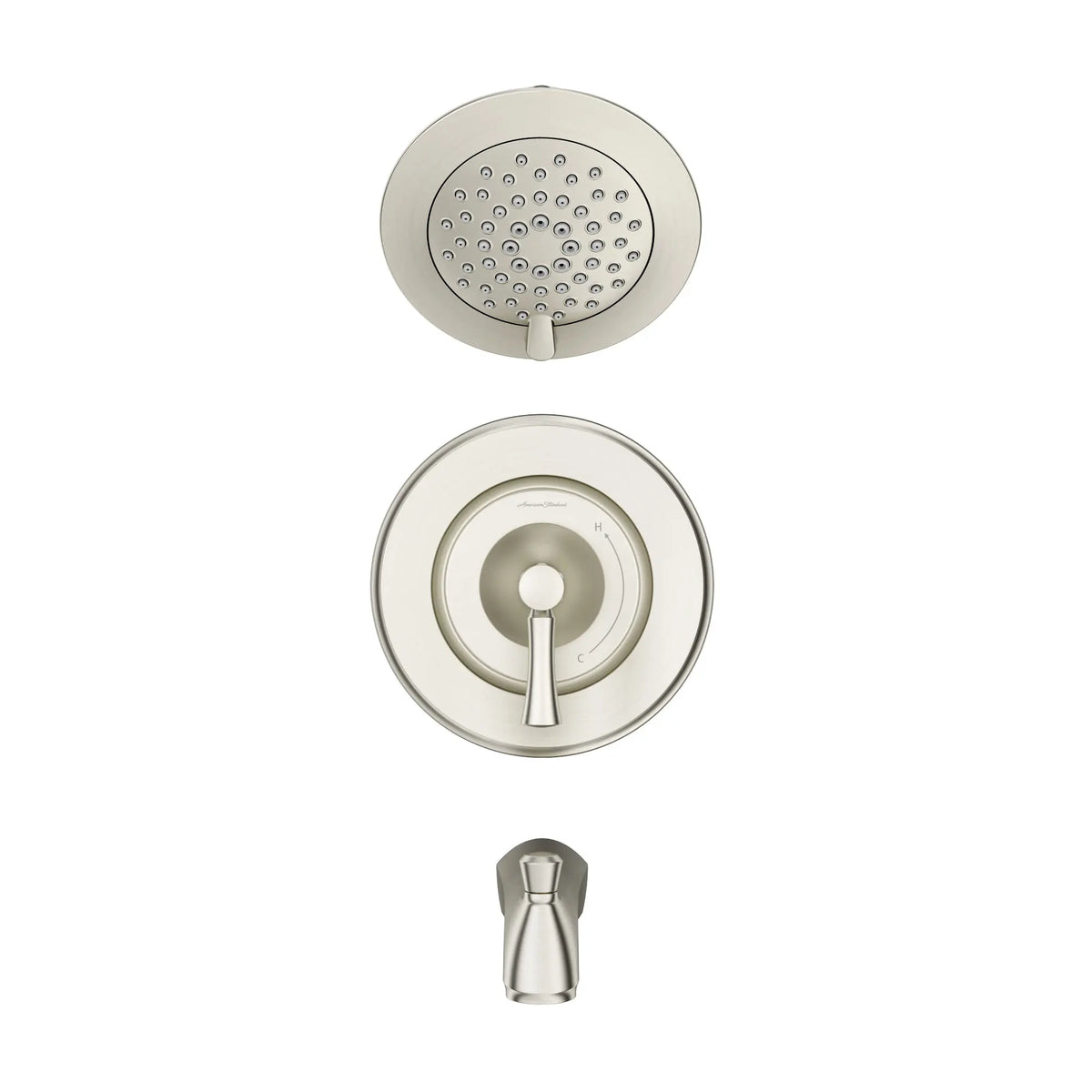 American Standard Chancellor 1.8 GPM Tub and Shower Trim Kit with Ceramic Disc Valve Cartridge and Lever Handle