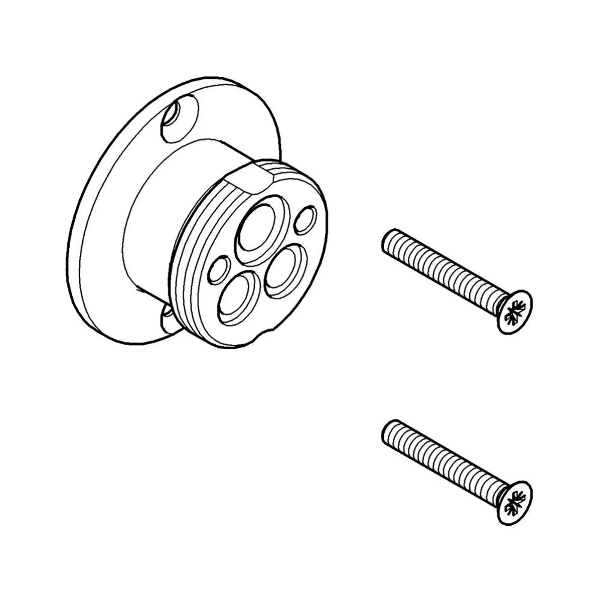 GROHE Extension For Volume Control 46627_0 - StarLight Chrome