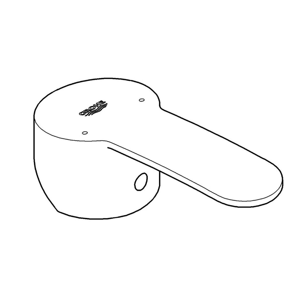 GROHE Lever 46748_0 - StarLight Chrome