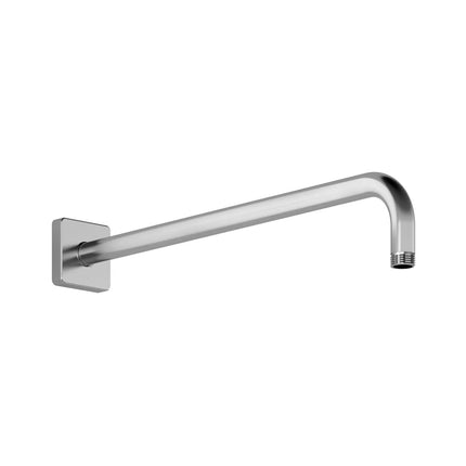 Kalia 395mm (15 9/16'') 90⁰ Wall Arm with Square Flange Chrome 105225-110 - Plumbing Market