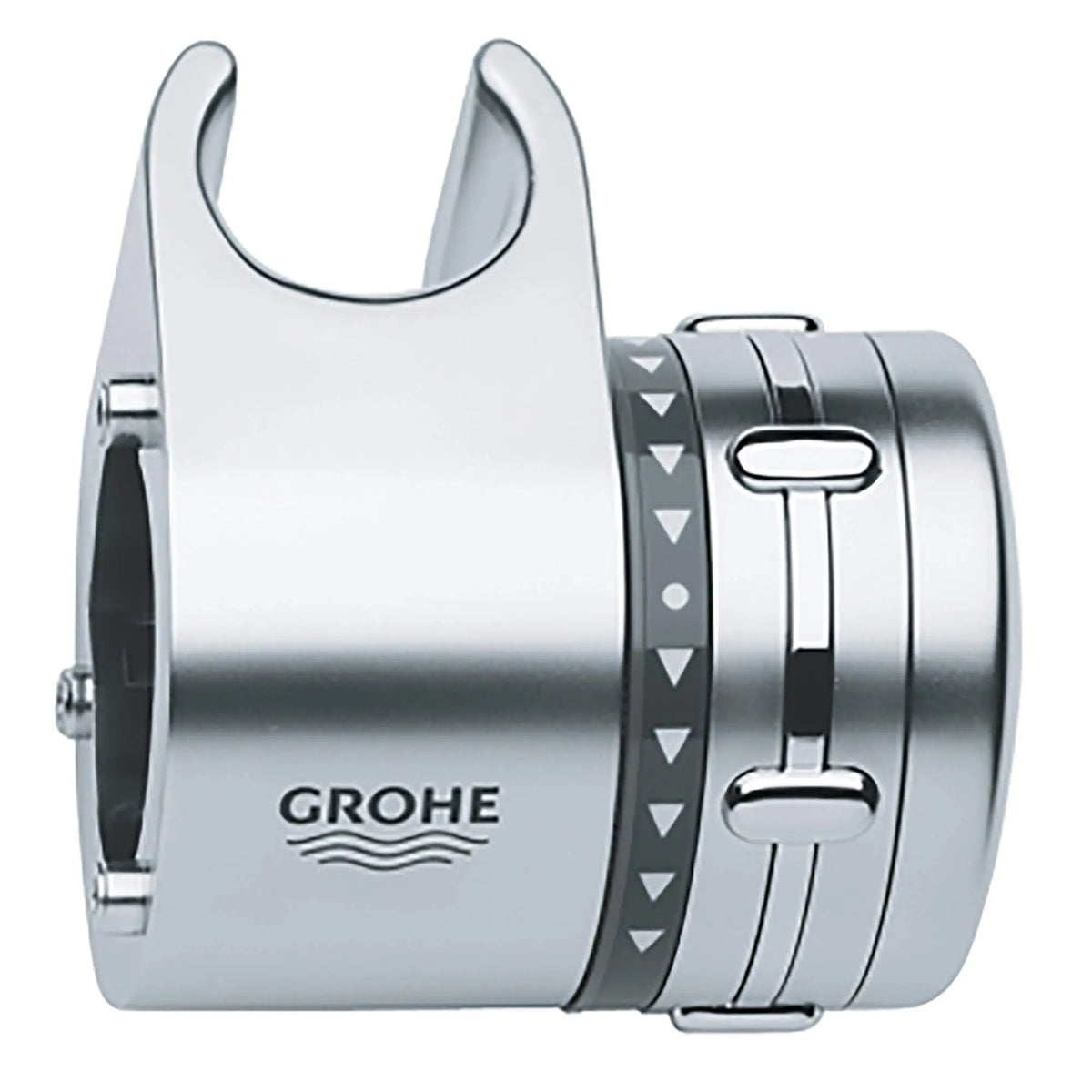 GROHE Volume Control Handle For Thermostatic Valve - Chrome/Matte Chrome