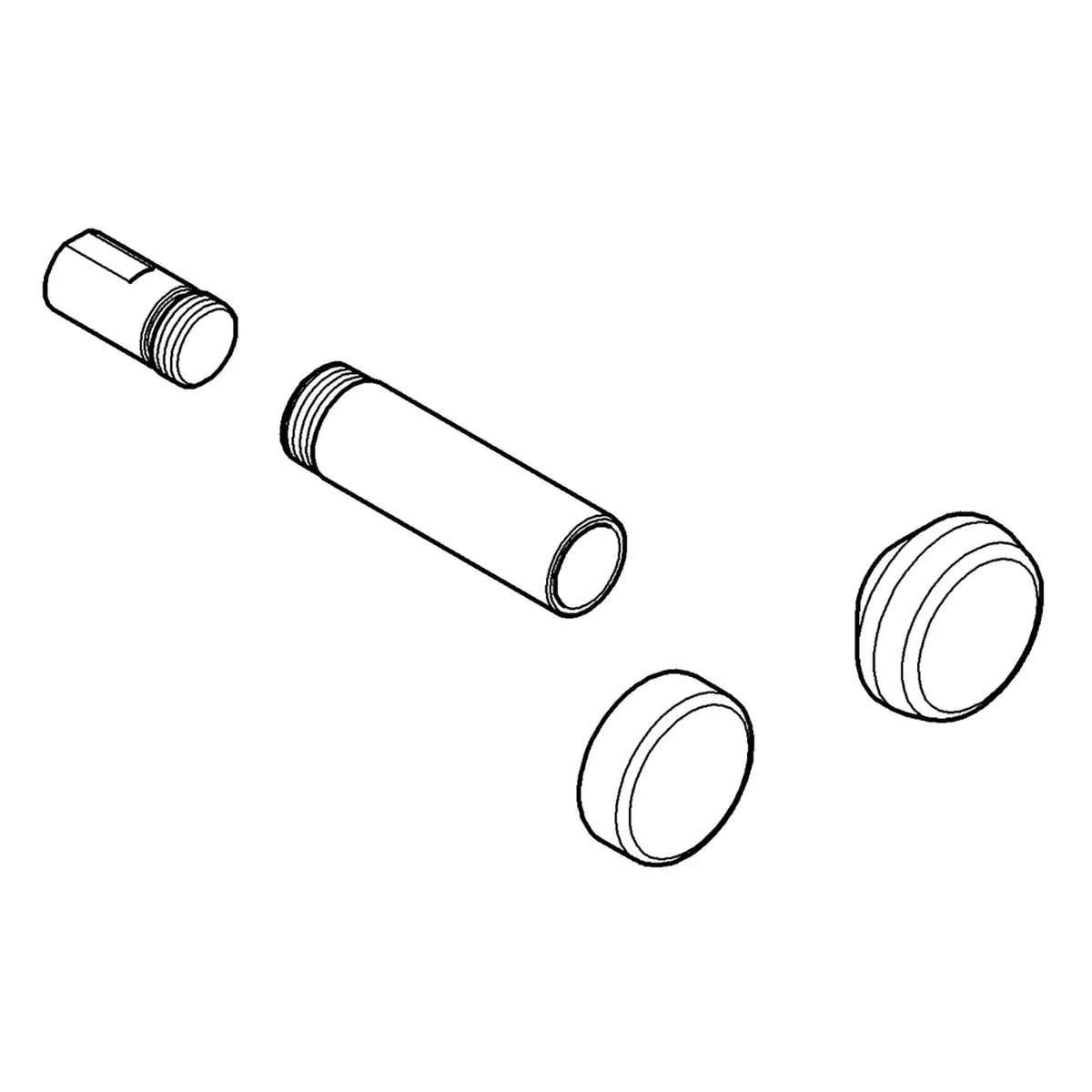 GROHE Loose Key And Shield 47655_0 - Brushed Nickel