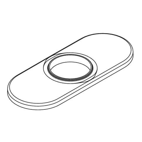 Moen Escutcheon 172666 in Chrome (172666)