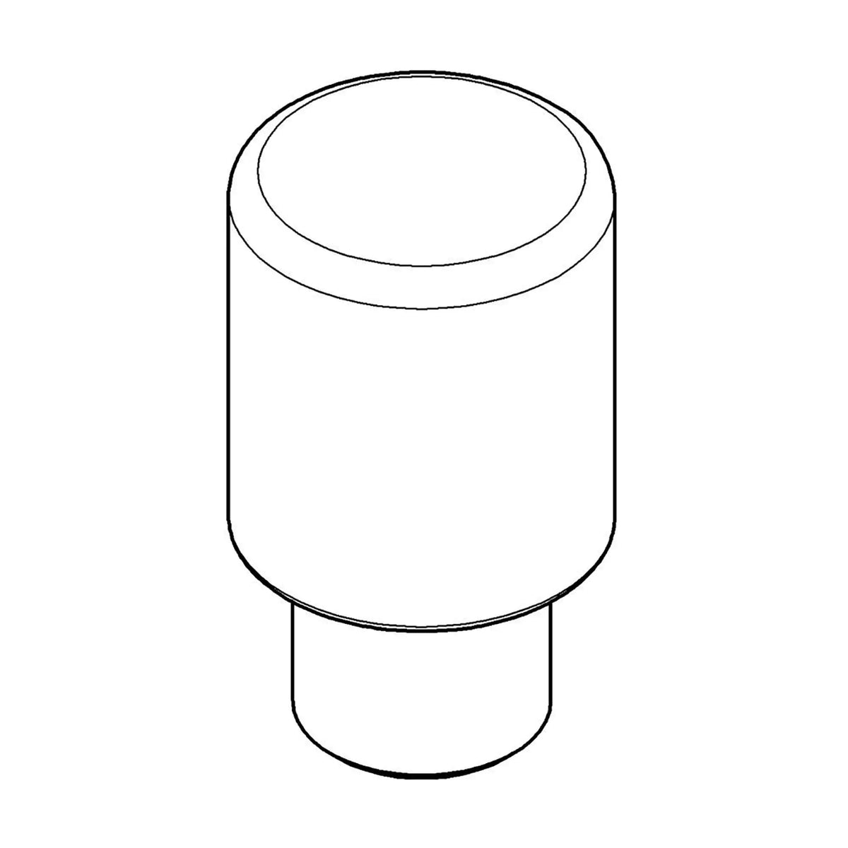 GROHE Diverter Knob 48076_0 - StarLight Chrome