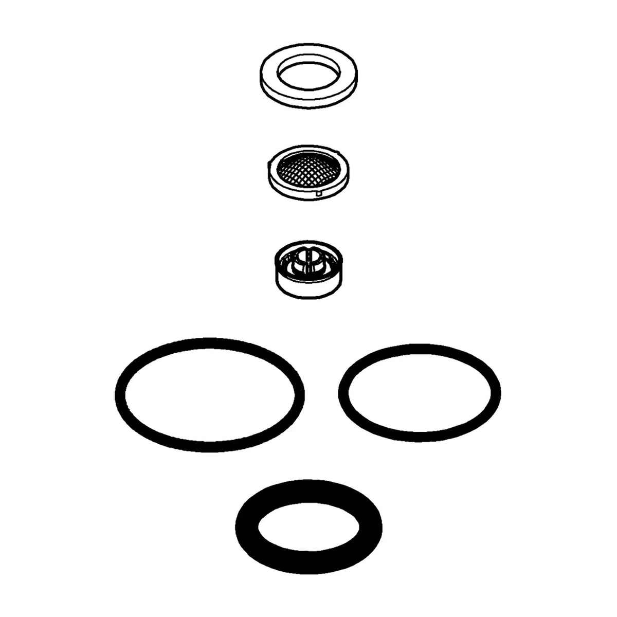 GROHE Replacement part set - StarLight Chrome