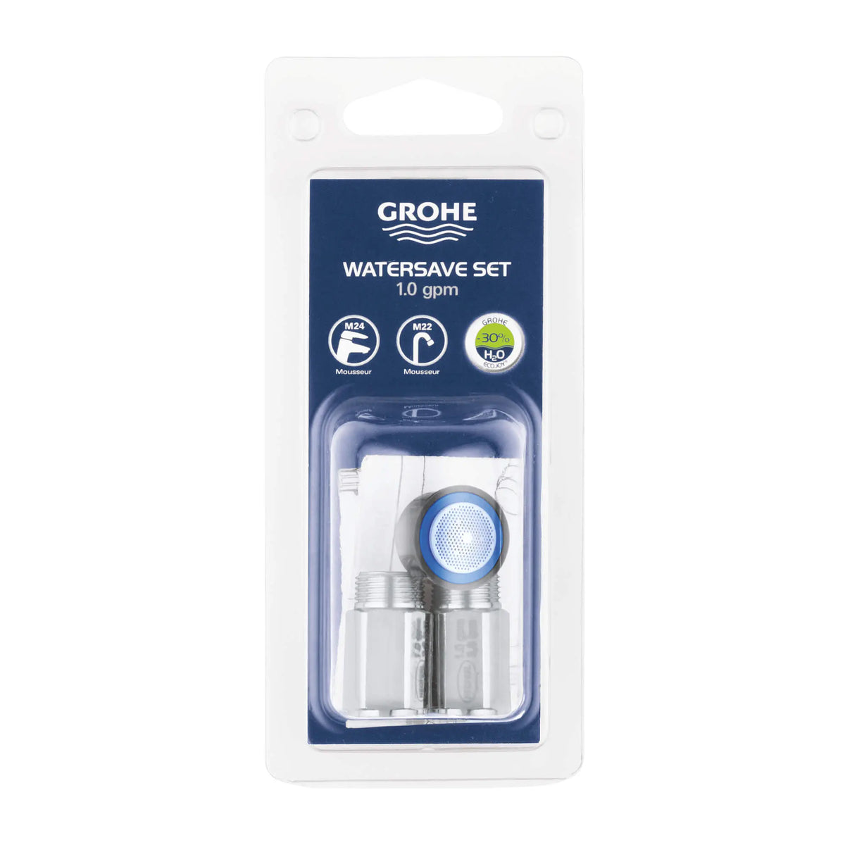 GROHE Watersaving Kit 3.8 L/min (1.0 gpm) - StarLight Chrome