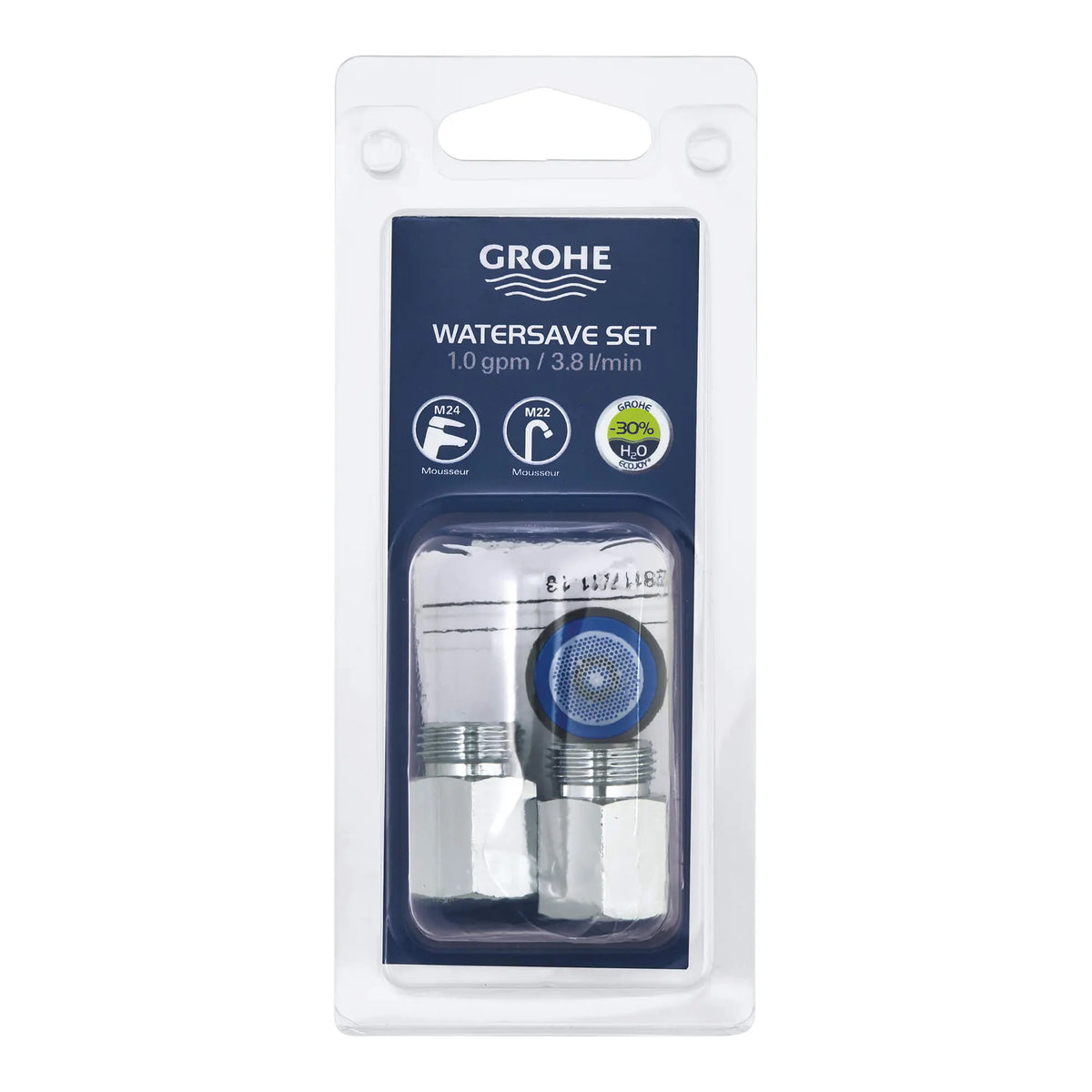 GROHE Water-Saving Kit 3.8 L/min (1.0 gpm) - StarLight Chrome