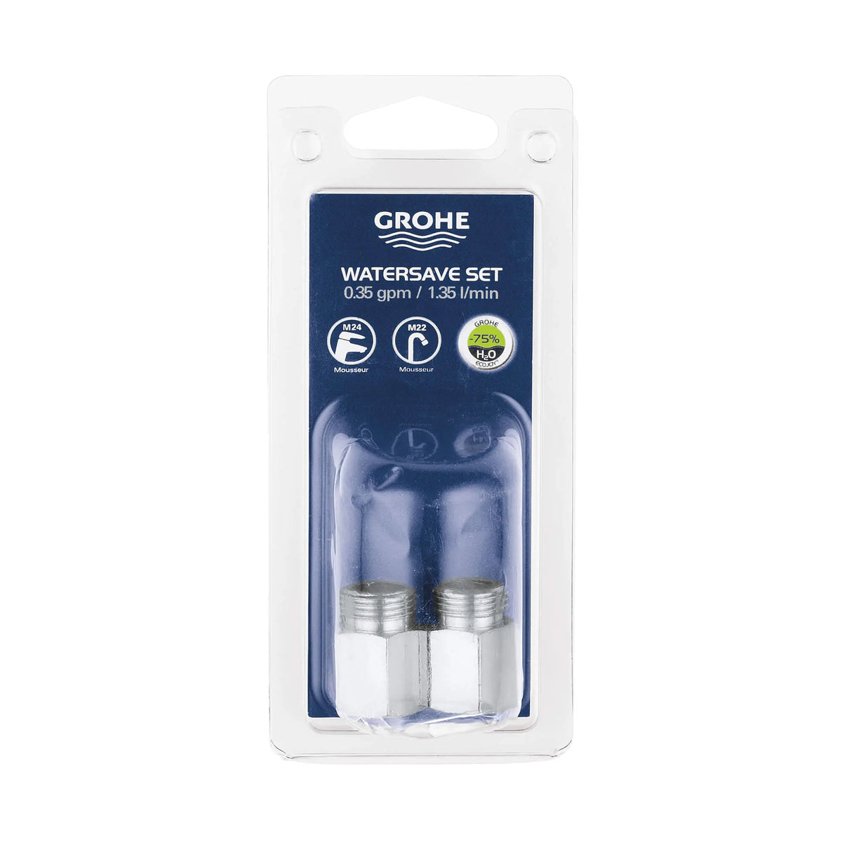 GROHE Water-Saving Kit 1.35 L/min (0.35 gpm) - StarLight Chrome