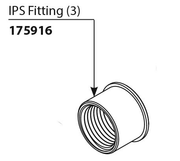 Moen Commercial IPS Fitting 175916 in Chrome (175916)