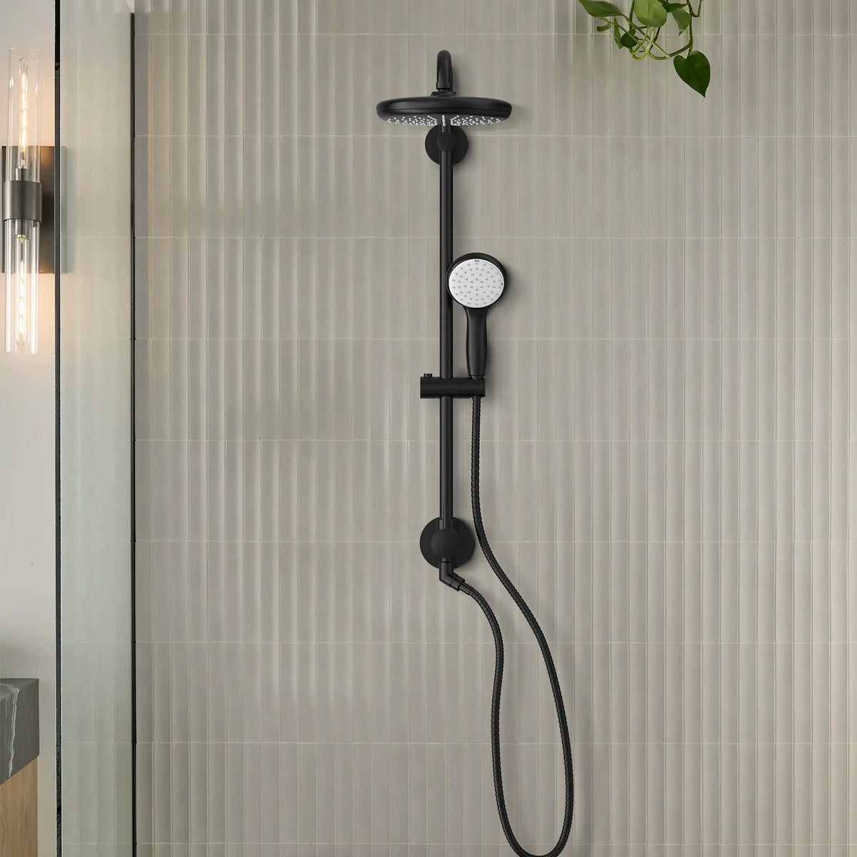 GROHE 25" Tempesta Shower System, 6.6 L/min (1.75 gpm) - Matte Black