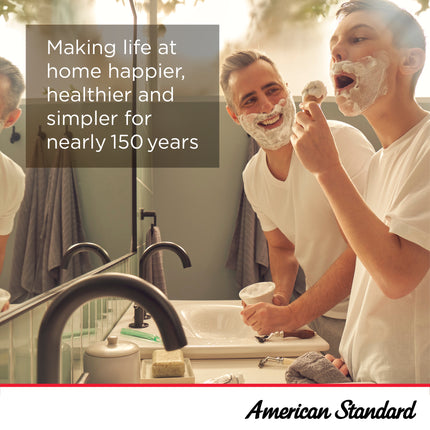 American Standard Colony 3 Two-Piece 1.28 gpf/4.8 Lpf Chair-Height Elongated Toilet Less Seat American Standard