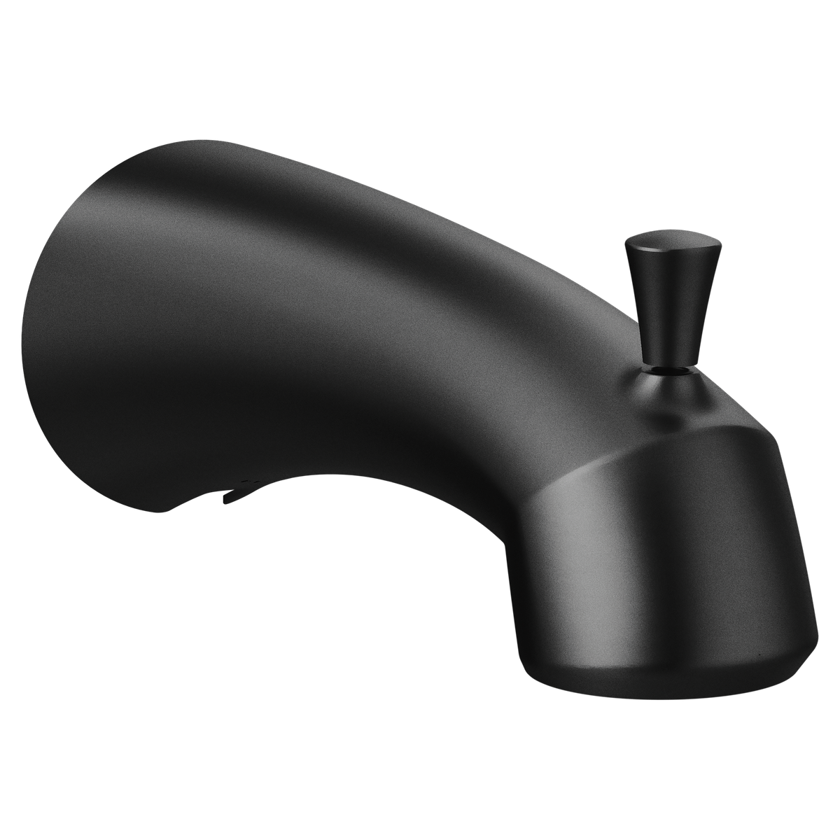 Moen Glyde Diverter Spout 179791 in Matte Black (179791BL)