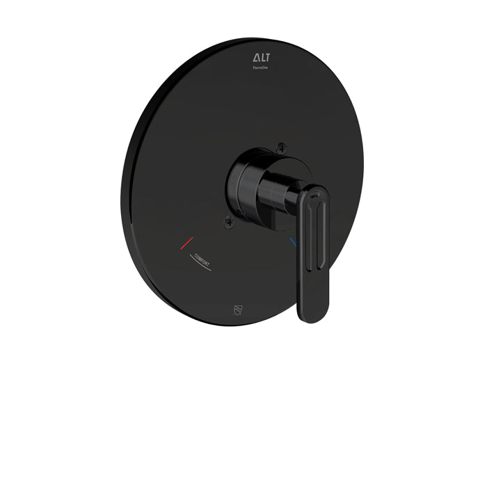 ALT 1840 Trim Set for ThermOne Thermostatic Valve 18231 in Electro Black