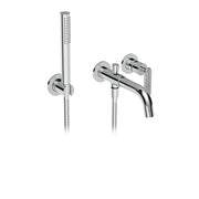 ALT 1840 Wallmount Tub Filler with Handshower 18403 in Polished Chrome