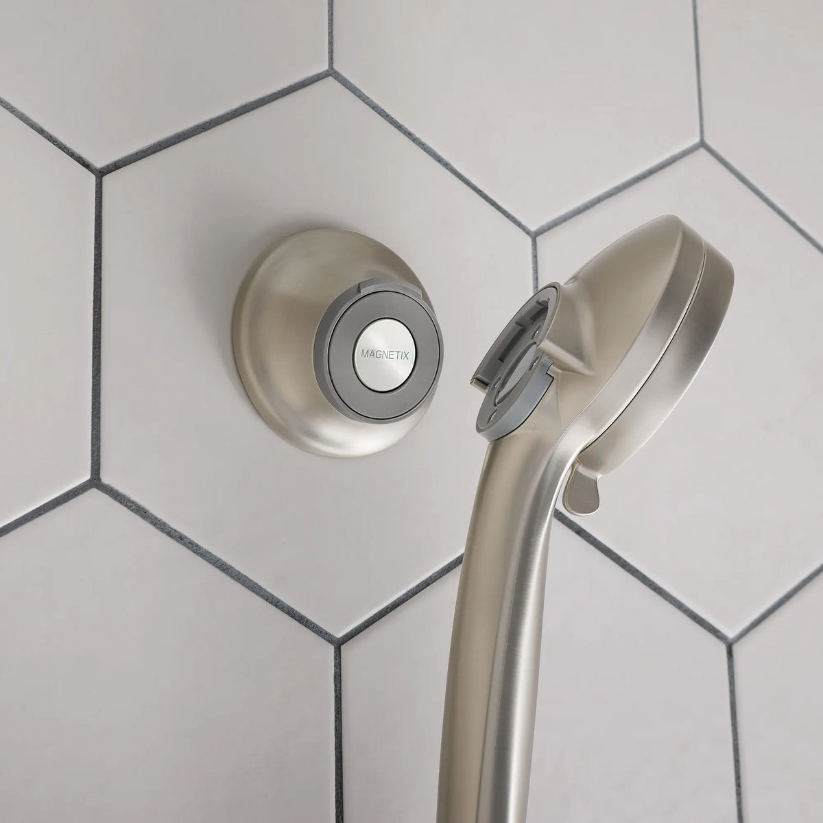 Moen Magnetix Magnetic Dock 186117 in Brushed Nickel (186117BN) - view 2