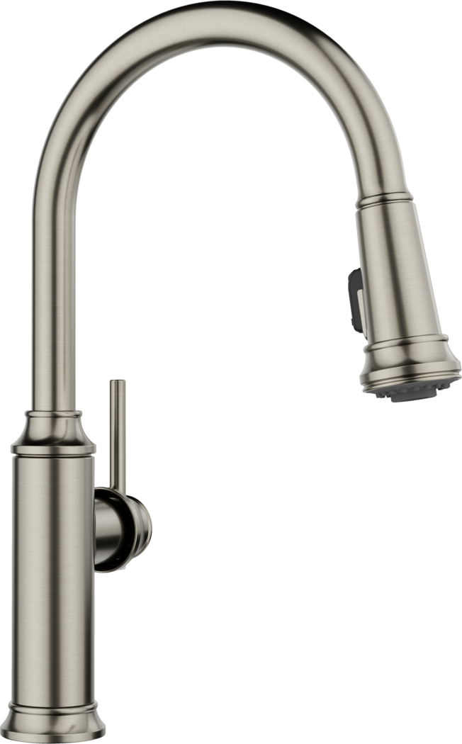 Blanco Empressa kitchen faucet in Satin Platinum