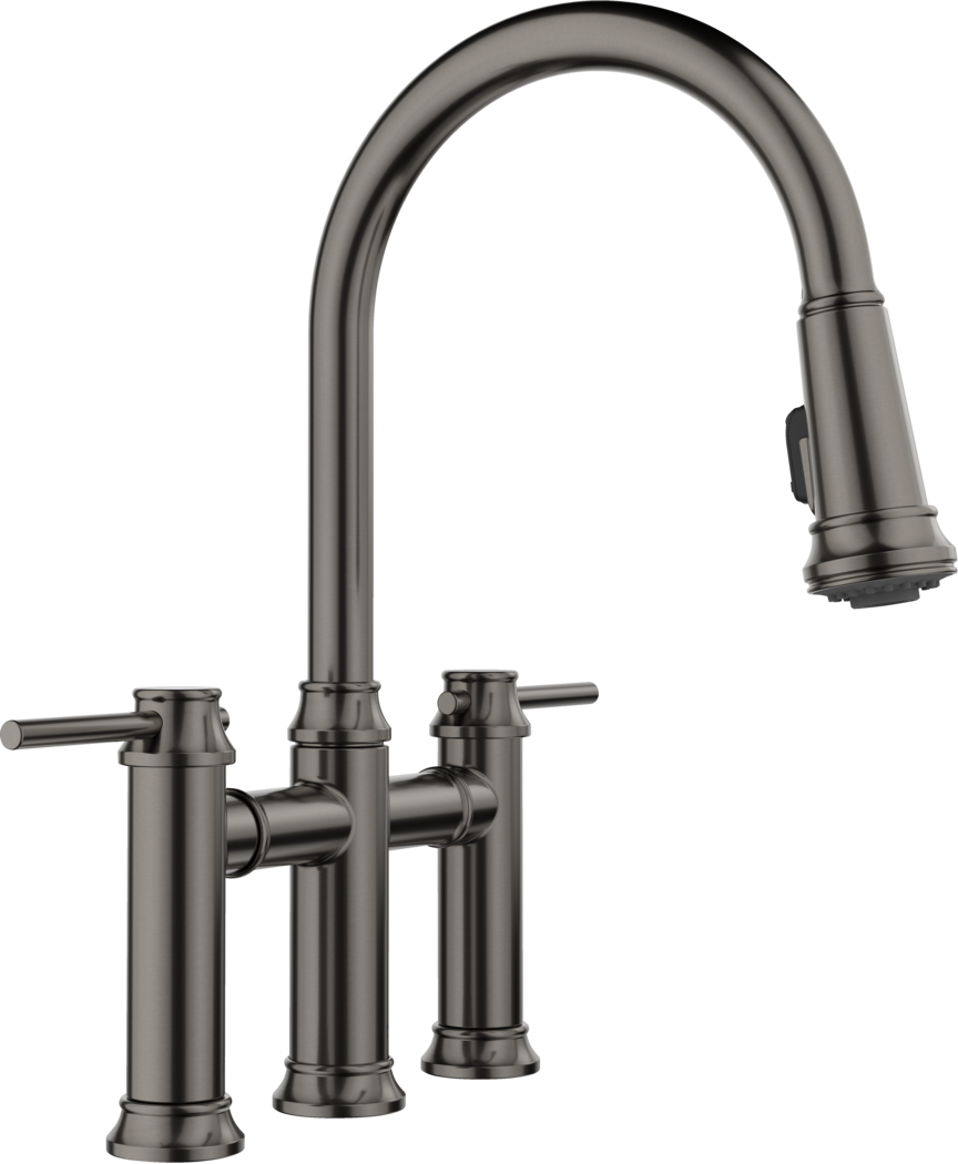 Blanco Empressa kitchen faucet in Satin Dark Steel