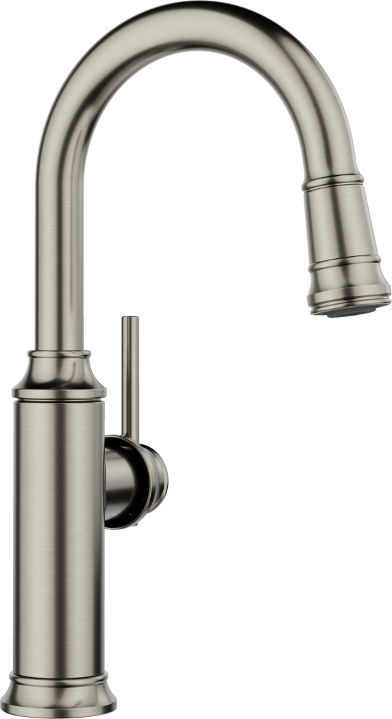 Blanco Empressa bar faucet in Satin Platinum