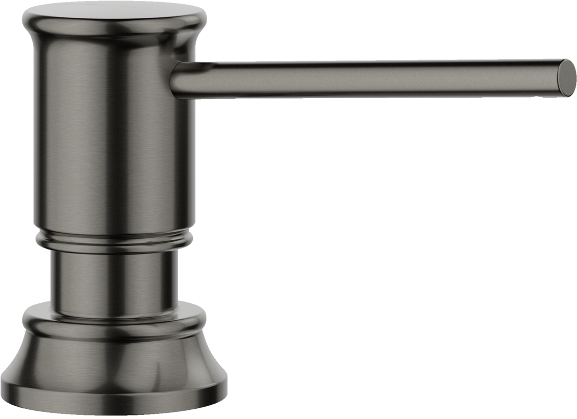 Blanco Empressa soap dispenser in Satin Dark Steel