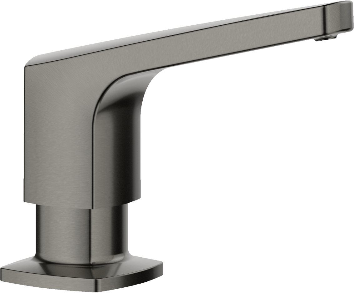 Blanco Rivana soap dispenser in Satin Dark Steel