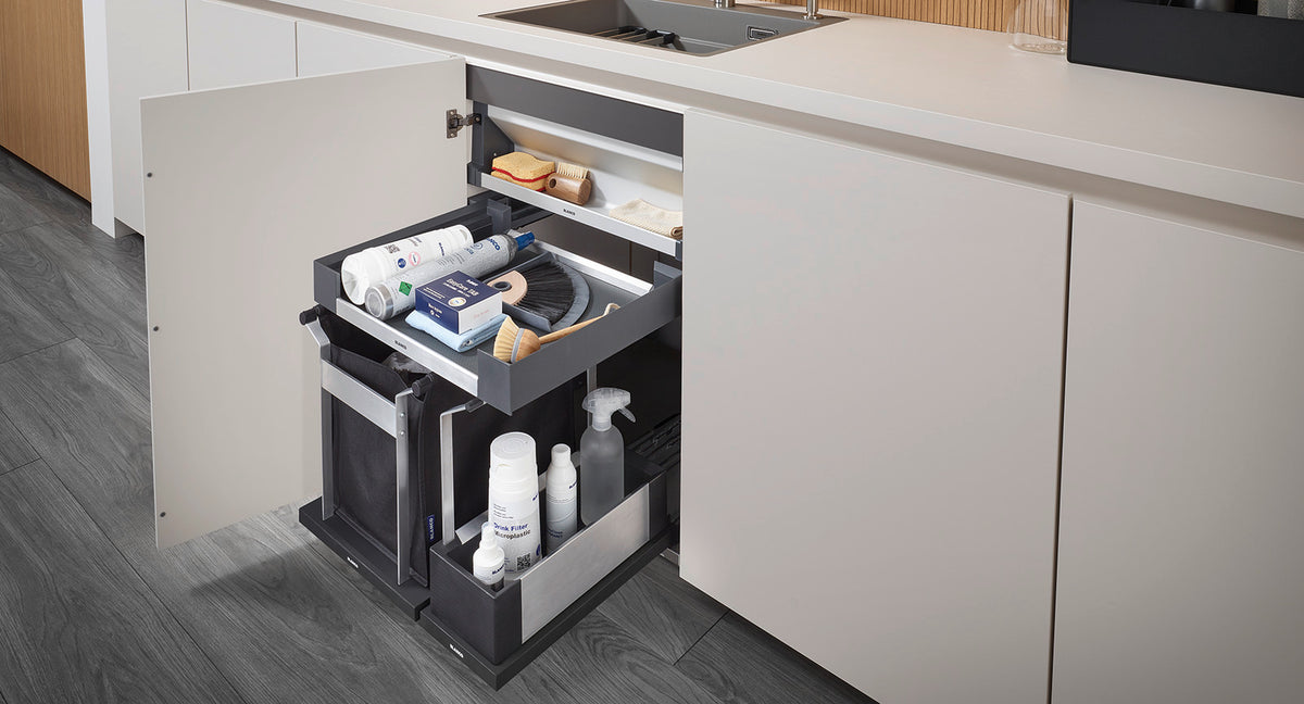 Blanco Storage Caddy 20 installed